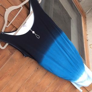 NEW✨ MOMO Maternity 🦋 Blue Ombré Dress